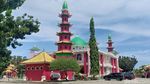 Terpesona Keunikan Masjid Cheng Ho di Palembang