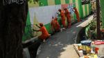 Mural di Tambora Bikin Kawasan Padat Ini Jadi Hijau dan Cantik