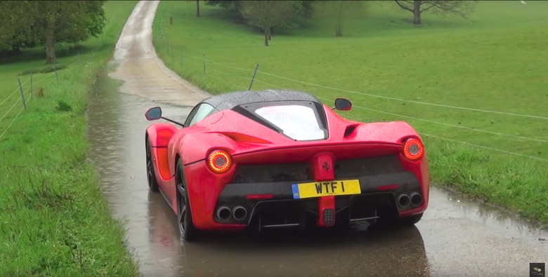 LaFerrari. Foto: Screenshot Youtube TheTFFJ LaFerrari. Foto: Screenshot Youtube TheTFFJ