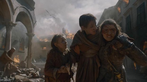 Arya Stark (Game of Thrones dok HBO)