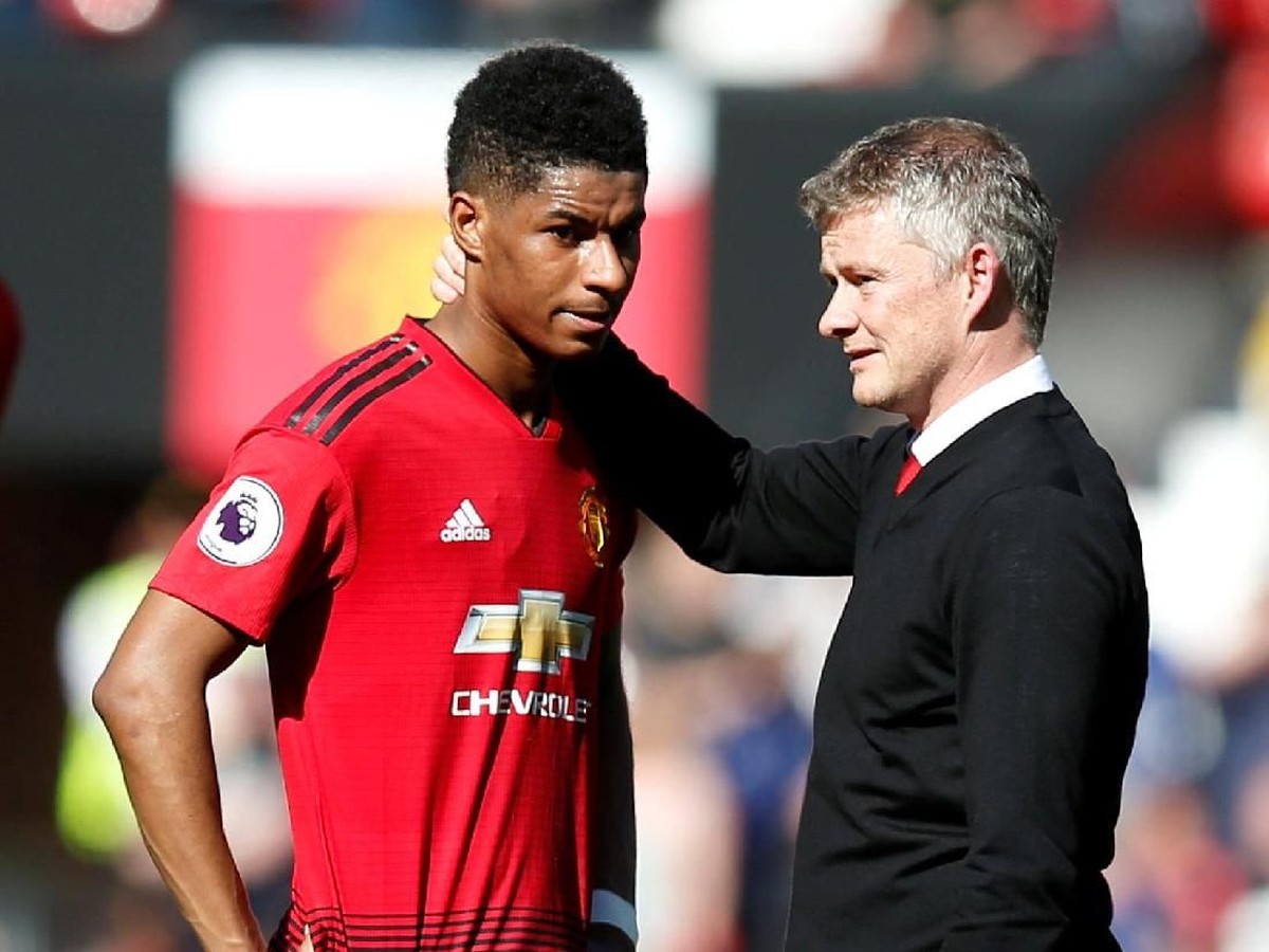 Marcus Rashford menilai Manchester United sudah kembali normal di bawah asuhan Ole Gunnar Solskjaer. (Foto: Andrew Yates/Reuters)