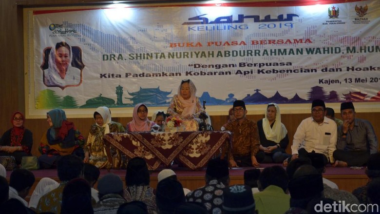 Shinta Nuriyah Ingatkan Ada Virus Kebencian Dimana-mana Shinta Nuriyah Ingatkan Ada Virus Kebencian Dimana-mana