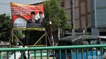 Spanduk Kemenangan Prabowo-Sandiaga Bertebaran di Jakarta
