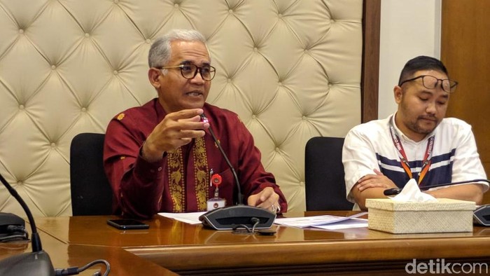 Deputi Bidang Koordinasi Pendidikan dan Agama, Kementerian Koordinator Bidang Pembangunan Manusia dan Kebudayaan (PMK), Agus Sartono. (Jefrie Nandy Satria/detikcom)
