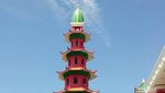 Terpesona Keunikan Masjid Cheng Ho di Palembang