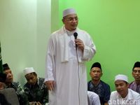 Suasana buka puasa bersama di kantor PWNU DKI Jakarta 