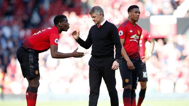 Paul Pogba menjadi deretan pemain dengan gaji tinggi di Manchester United. (