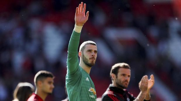 Masa depan David de Gea di Man United masih menggantung.