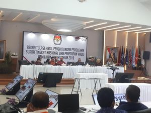 Rekapitulasi Nasional KPU: Jokowi Raup Suara 1,6 Juta Suara di Yogyakarta