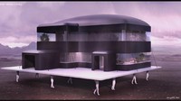 Rumah ringan ini diprediksi oleh manusia di tahun 1940. Sekarang ini ada rumah yang terbuat dari material berbahan ringan yang dicetak menggunakan printer 3 dimensi (3D). Istimewa/Dok. www.angielist.com.
