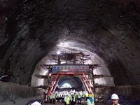 Terowongan Kereta Cepat di Walini