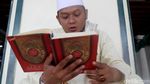 Intip Aktivitas Warga Masjid Luar Batang Jelang Buka Puasa