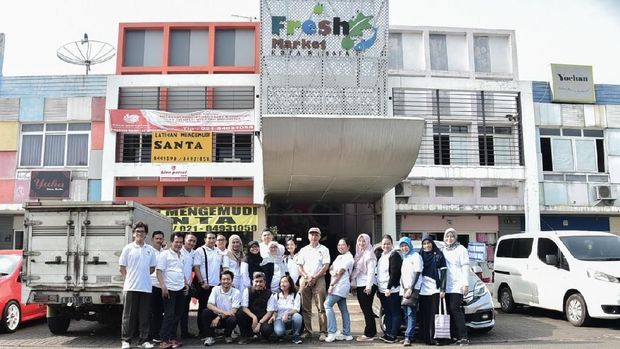 Pasar Modern Fresh Market Cibubur (Randy/detikcom)