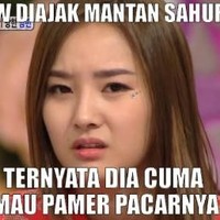 Hati-hati mblo jika diajak mantan sahur bareng. Foto: Istimewa