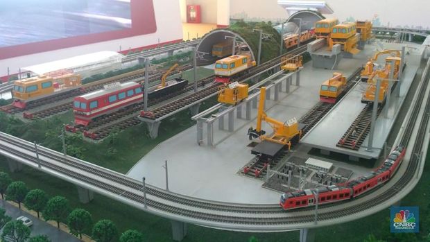 Terowongan Tembus Bukit Kereta Cepat Jadi, Rini: Mimpi Jokowi