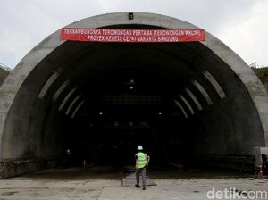 Terowongan Kereta Cepat Tembus, Tarif Turun untuk Garuda & Batik