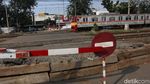 Potret Perlintasan Kereta Pisangan Lama yang Ditutup