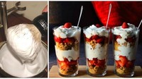 Whipped cream punya tekstur yang lembut, dan warna yang putih. Sehingga cream sering digantikan dengan shaving cream, yang biasanya digunakan untuk pencukur rambut. Foto: Istimewa