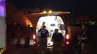 Tidak diketahui di mana lokasi foto tersebut diambil. Postingan yang viral itu diposting pada Minggu (12/5) waktu setempat. Postingan viral itu membuat para petugas pemadam kebakaran lainnya membagikan pengalaman mereka saat berpuasa sambil menjalankan tugas. Foto: Facebook/Friends of Bomba Malaysia