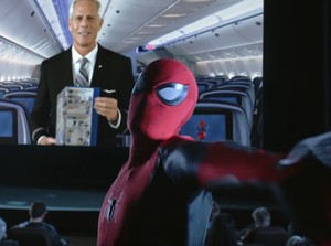 Video Demo Keselamatan Pesawat Keren, Modelnya Spider-Man