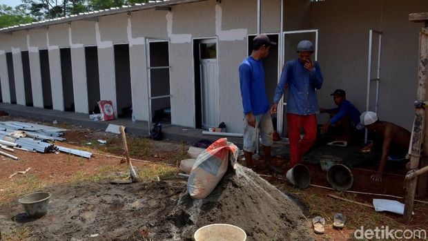 Pengerjaan Resta Area fungsional di Batang