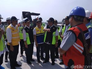 Agar Siap Dipakai Mudik, Jembatan Kolonel Sunandar Kudus-Demak Dikebut