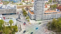 Mobil yang memiliki layanan lampu lalin ini adalah Audi A4, A6, A7, A8, Q3, Q7 dan Q8. Foto: Audi