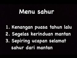 Malam Minggu, Banyak Meme Jomblo Puasa