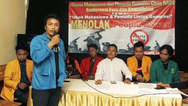 Ramai-ramai Kompak Tolak People Power di Penjuru Negeri