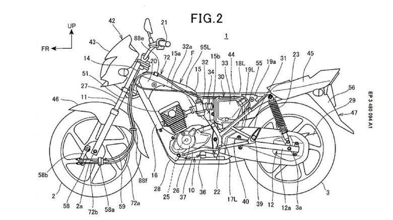 Desain motor Honda Foto: Pool (Rideapart) Desain motor Honda Foto: Pool (Rideapart)