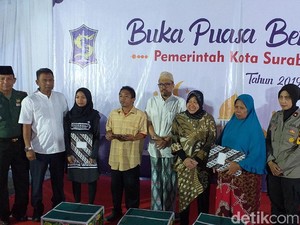 Risma Sampaikan Kabar Gembira Saat Bukber di Eks Kawasan Lokalisasi