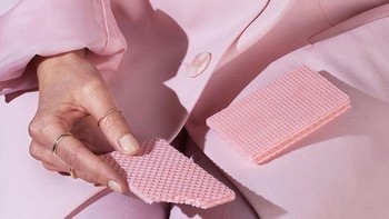 Wafer stroberi. Foto: Kelsey McClellan