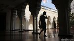 Megahnya Masjid di Atap Pasar Tanah Abang