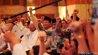 Dalam acara tersebut Prabowo mengaku ingin berjuang untuk rakyat. Ia mengklaim dirinya dibutuhkan masyarakat di negara ini.