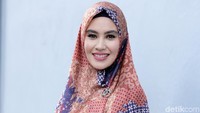 Kartika Putri saat ditemui di studio Trans TV, Kapten Tendean, Jakarta Selatan pada Selasa (14/5).