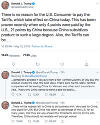 China Serang Balik AS, Trump Mengamuk di Twitter
