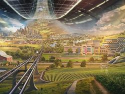 Wujud Spektakuler Kota Manusia di Luar Angkasa