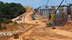 Penampakan Tol Pekanbaru-Dumai di Jalur Gajah