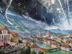 Wujud Spektakuler Kota Manusia di Luar Angkasa