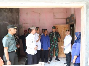 33 Rumah Terdampak Tsunami di Anyer Selesai Dibangun