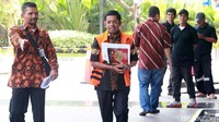 Politisi Partai Golkar Idrus Marham tiba di Gedung KPK, Jakarta, Rabu (15/5/2019) untuk menjalani pemeriksaan.