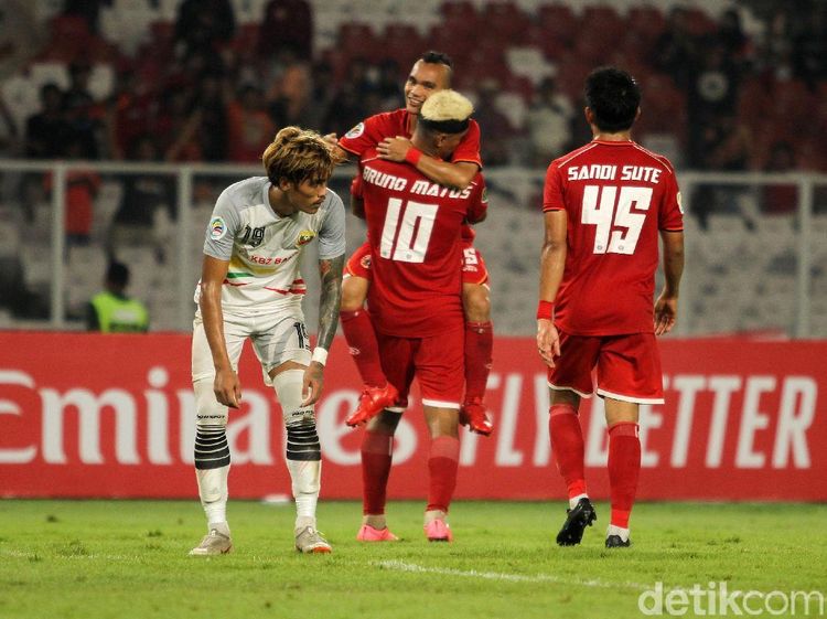 Persija Tutup Petualangan di Piala AFC dengan Setengah Lusin Gol