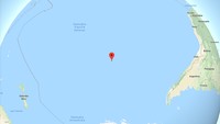 47°30′ S 120°00′ W: Catat koordinat ini. Inilah satu-satunya petunjuk bagi para petualang yang mau mendatangi Point Nemo. Harap berhati-hati, karena arus yang sulit terduga (Google Maps)