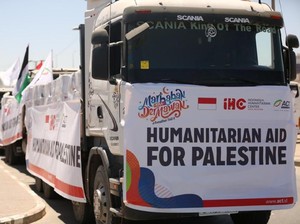 ACT Distribusikan 250 Ton Pangan untuk Palestina