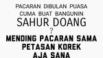Jomblo Harap Sabar! Meme Puasa untuk Jomblo Ini Menohok Banget