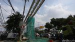 Pembangunan Skybridge Rawamangun Terus Dikebut