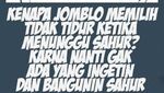 Jomblo Harap Sabar! Meme Puasa untuk Jomblo Ini Menohok Banget