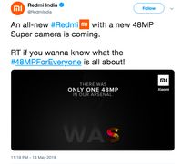 Redmi S Siap Pakai Kamera 'Super' 48 Megapixel?