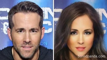 Ryan Reynolds aka Deadpool. Foto: Bored Panda