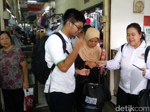 Giliran Pasar Takjil Benhil Kena Sidak Sampah
